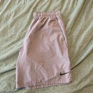 Grey Nike Athletic Shorts
